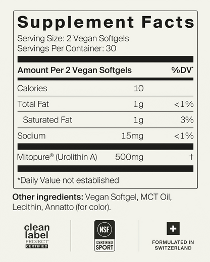 Mitopure Softgels Urolithin A